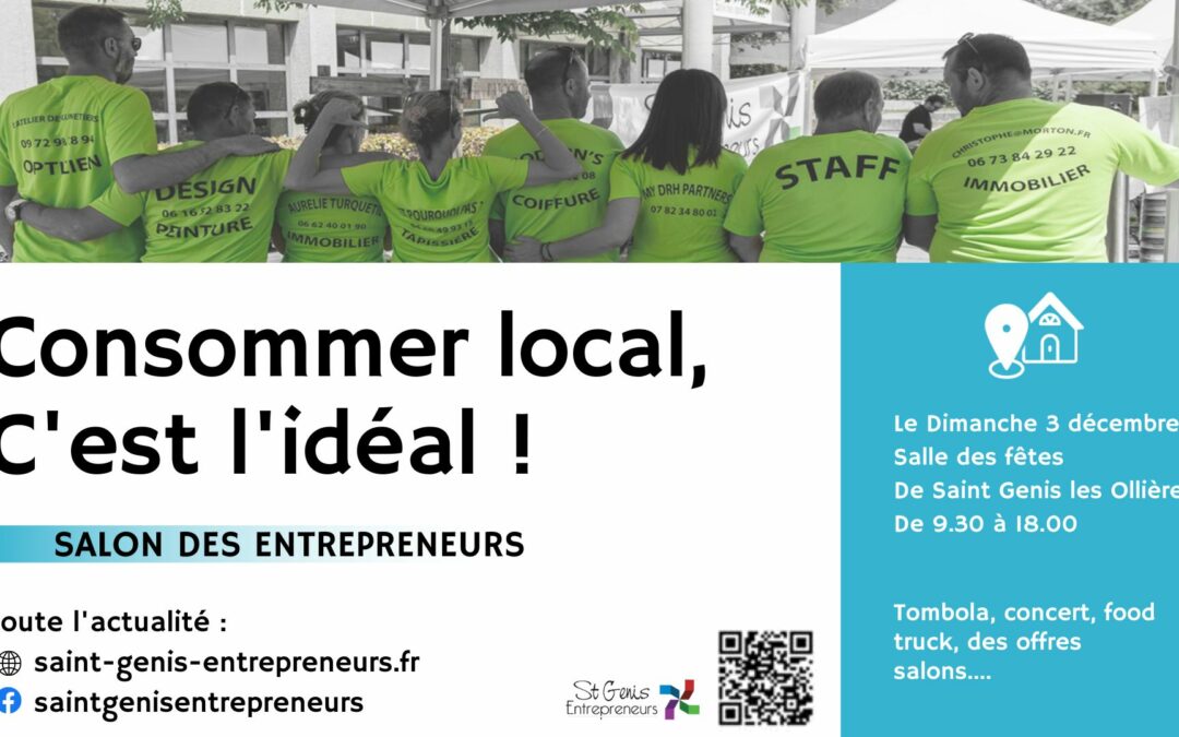Salon des entrepreneurs Saint-Genis-Les-Ollières